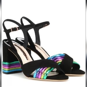 Colorful Strappy Women's Heels